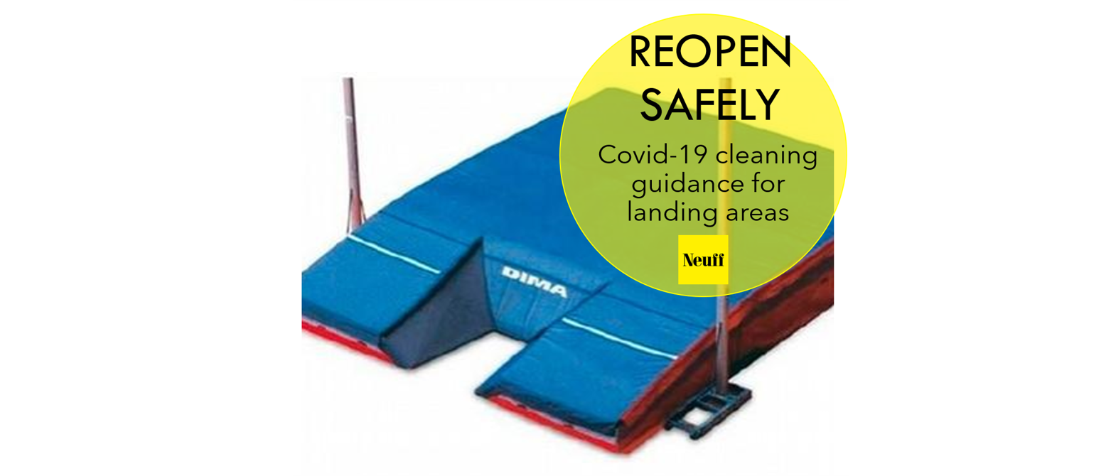 Covid 19 cleaning guidance for athletics landing areas