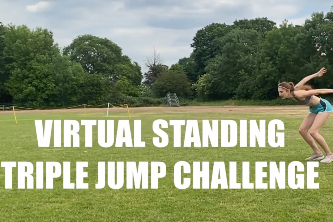 Virtual Standing Triple Jump - Club leaderboard week 1