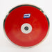 Denfi Skymaster Discus | Red plate, white centre and thin steel rim 