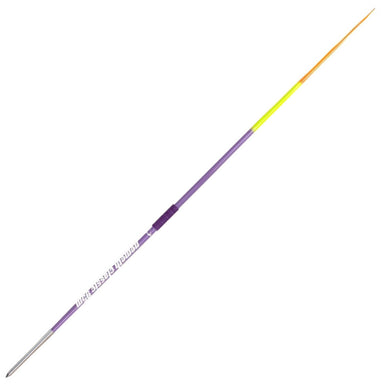 Nemeth Classic Javelin | 800g or 600g | Purple body and grip with yellow & orange tail