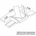 DIMA Double-Ended Pole Vault Landing System | Meeting Bed | Modular | 10 x 5 x .80 | Diagramme
