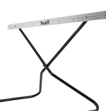 Plyometric Scissor Hurdle | White PVC top bar with black painted metal legs | Neuff brand
