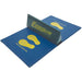 Speed Bounce Mat | Sportshall | Blue Mat with Green Wedge