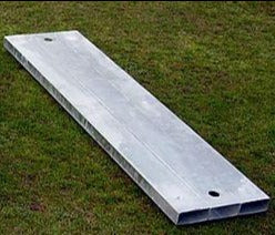 Blanking Board for a long jump or triple jump take off board