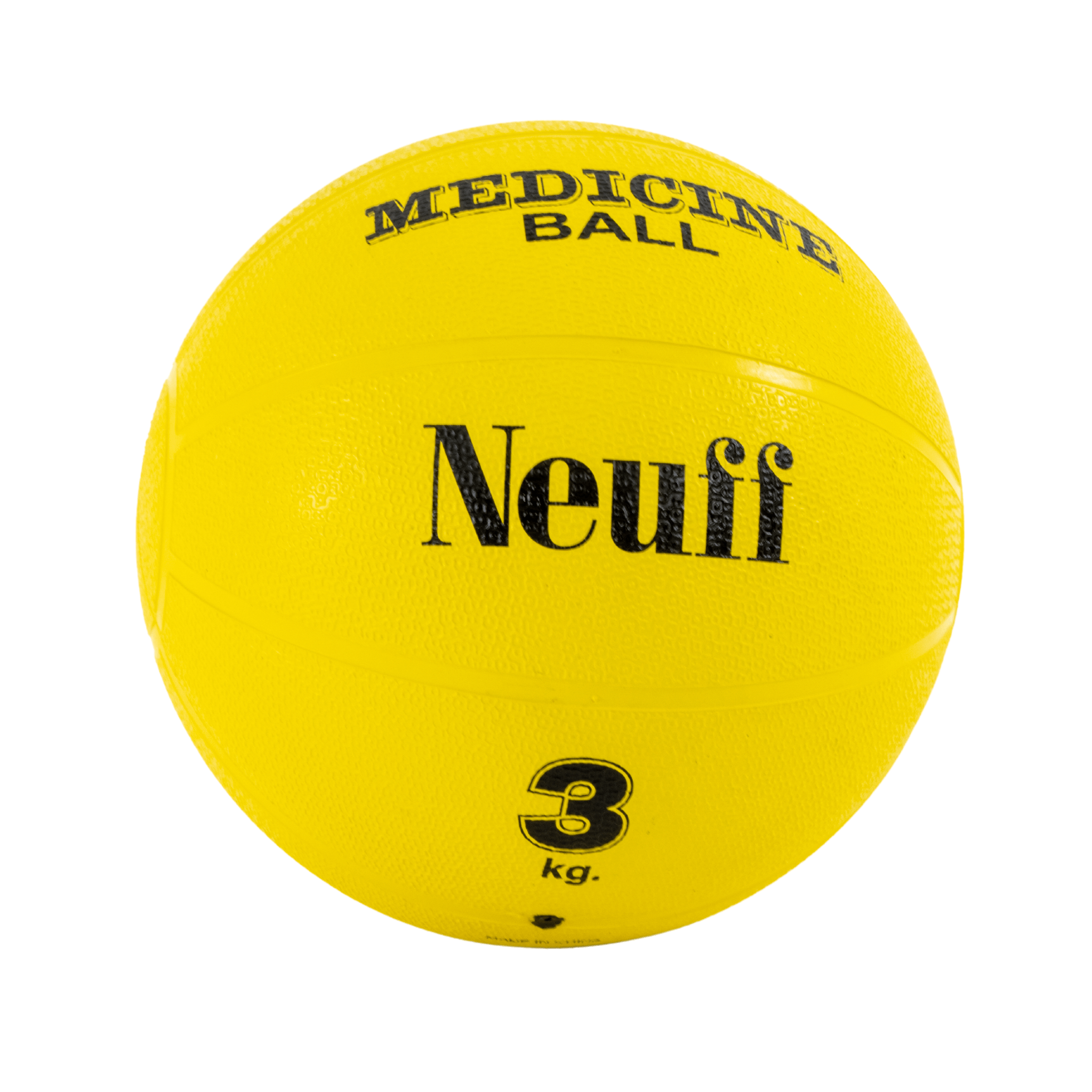 Neuff Medicine Ball | 3 kg | Yellow with black logo