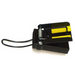 Hinged mouse-trap clapper starter with hi-vis strips | Athletic starter equipment