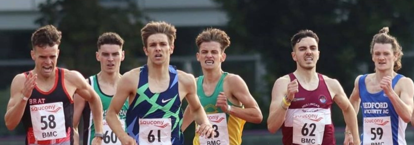 Charlie Wakefield at middle distance race