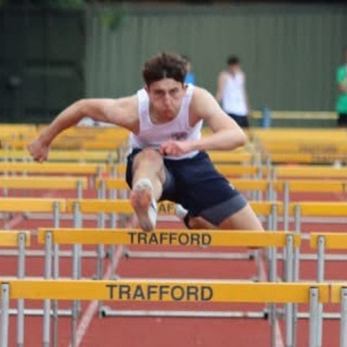 Ed Moore - Wirral AC hurdler - photography by Ashley Pritchard (cleared)