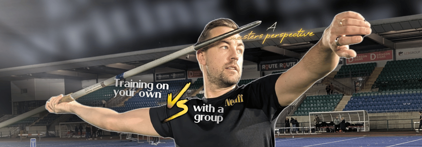 Training on your own vs with a group - a blog for masters athletes by Becki Hall