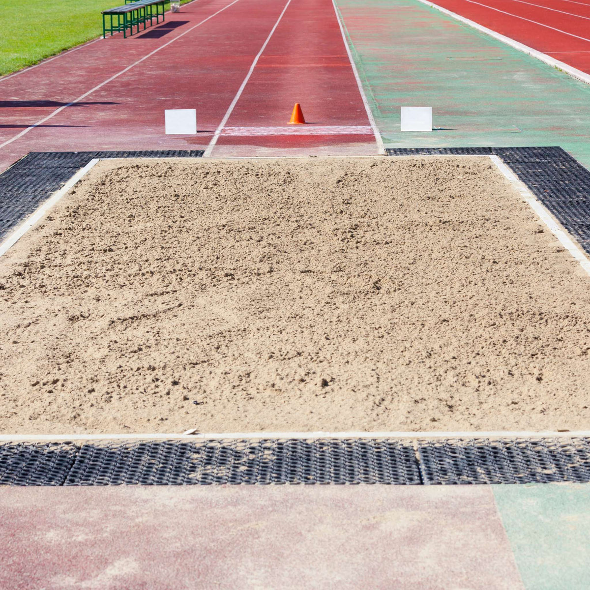 Athletics sand pit landing area