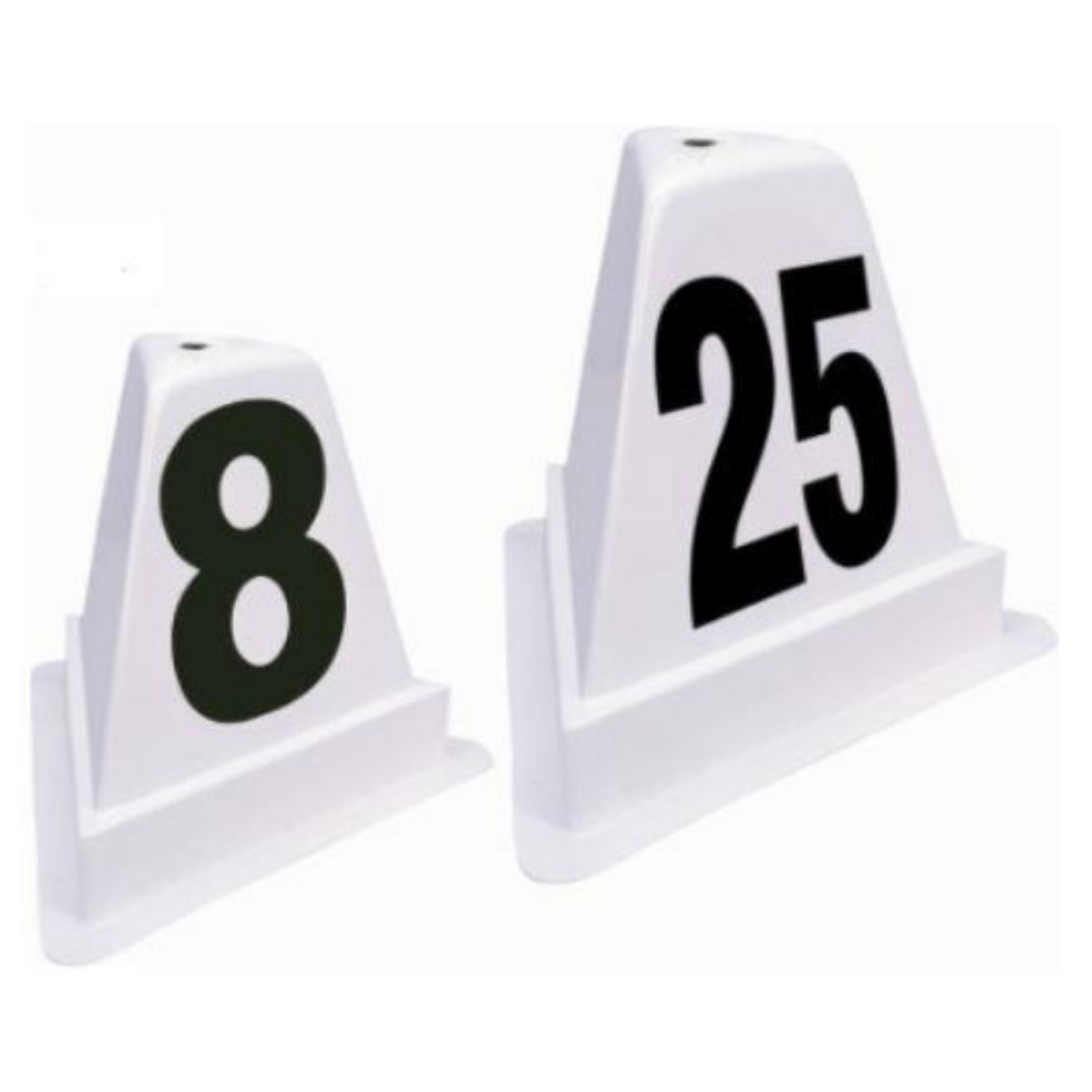 Triangular Marker Boxes with numbers | For track and field athletics