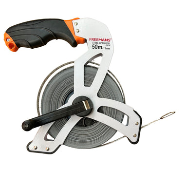 50m open reel steel tape measure