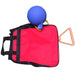 Carry Bag to fit 4 primary school hammers | Hardwearing Red Fabric with Black handle and strap 