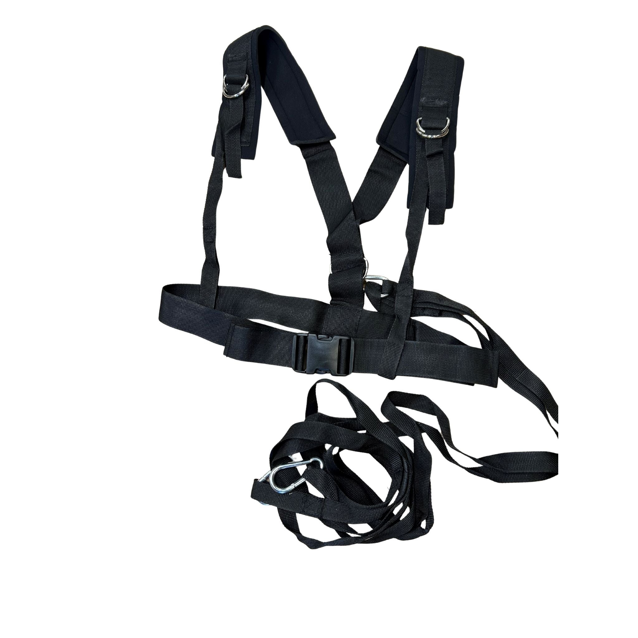 chest & shoulder harness front view