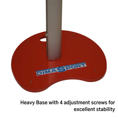 DIMA High Jump Uprights | Grand Prix Competition | Heavy Adjustable Base