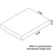 DIMA High Jump Landing System | International HJ Bed | Single Cover Diagramme