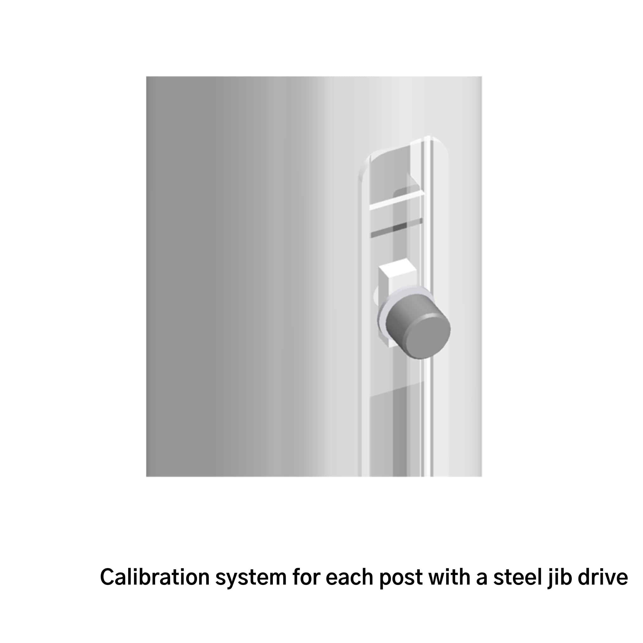 DIMA Pole Vault Uprights | WA Competition | Calibration tare system