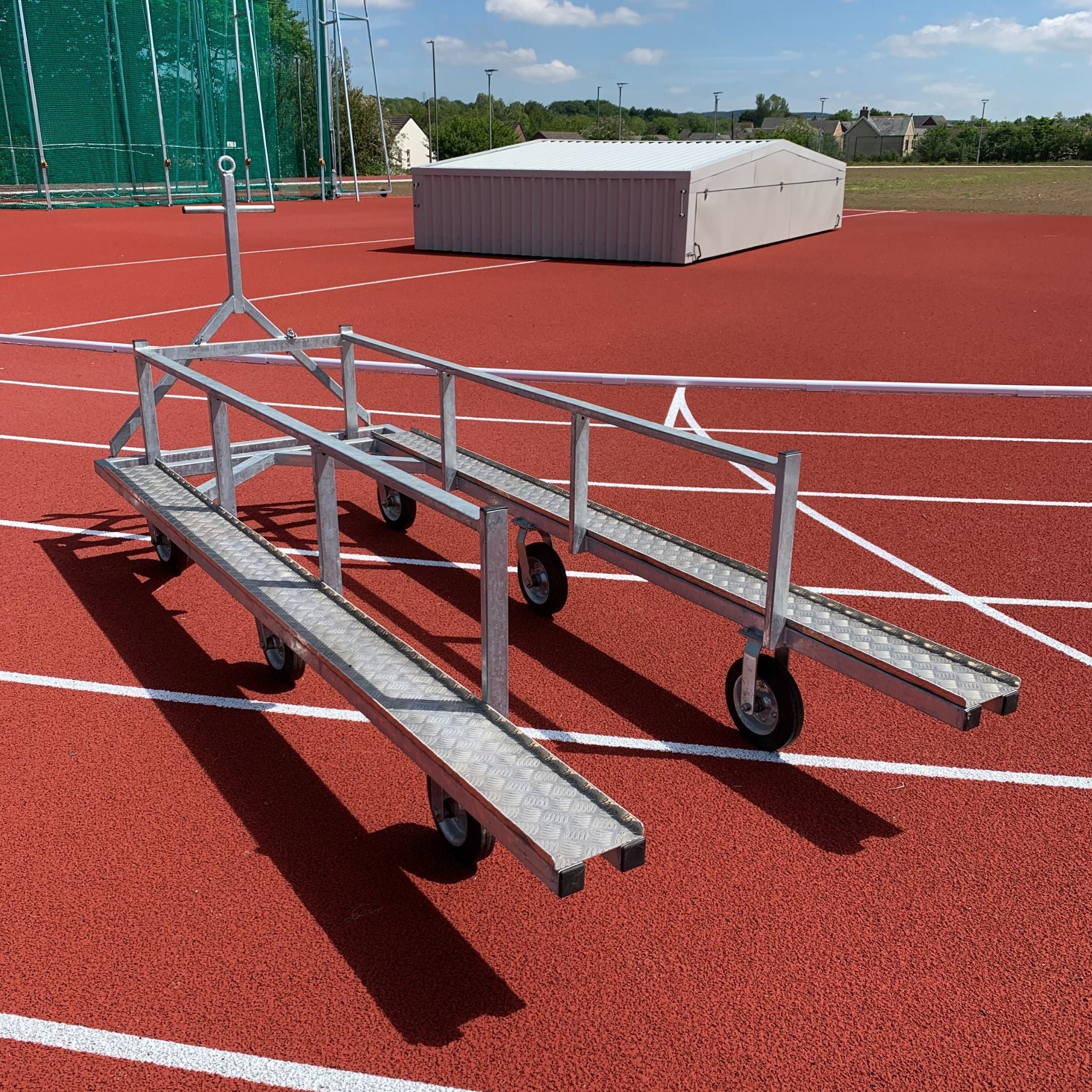 Aluminium Hurdle Trolley for 20, 30 or 40 hurdles | Hill Sport