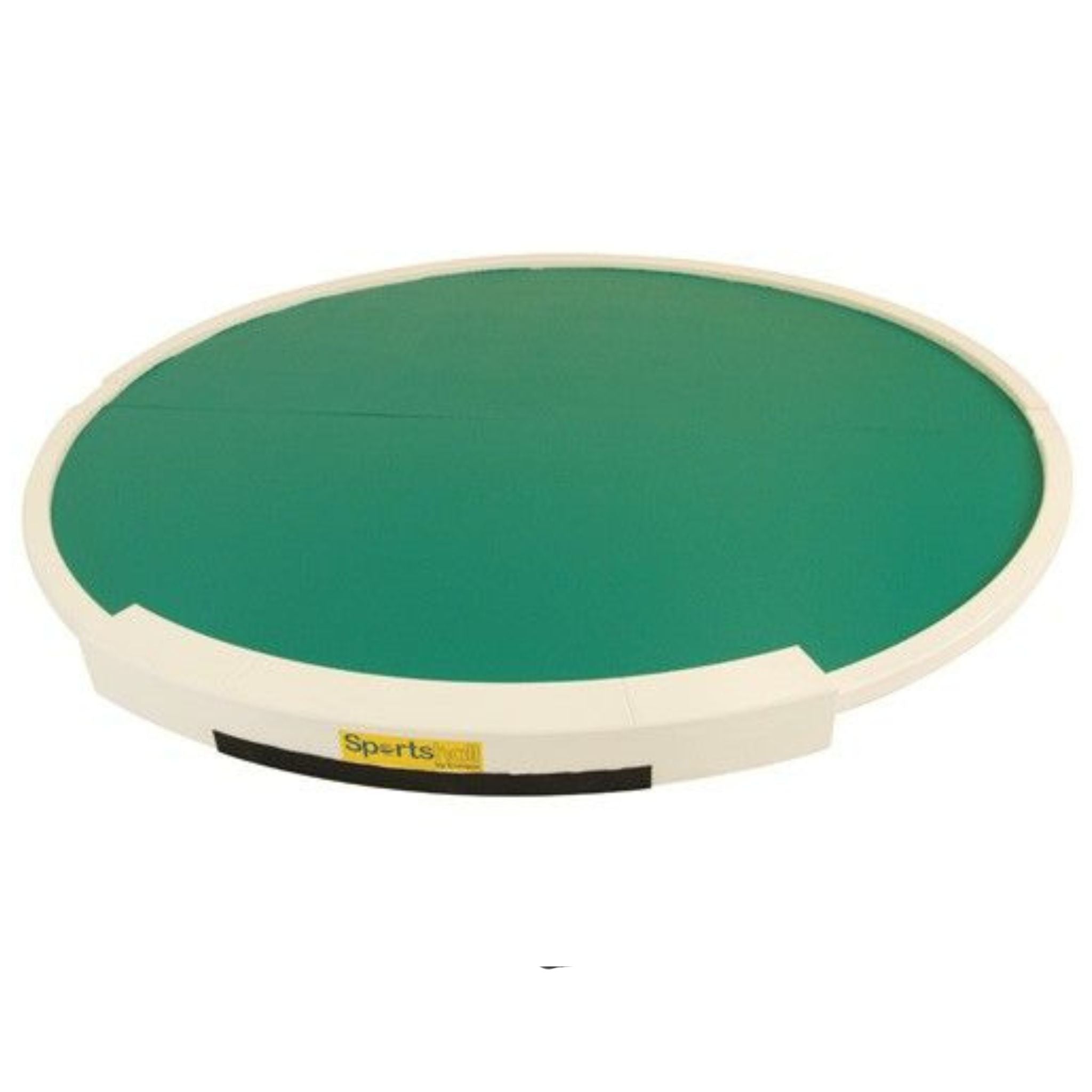 Indoor Shot Circle for SportsHall training.  With green top and white toe board