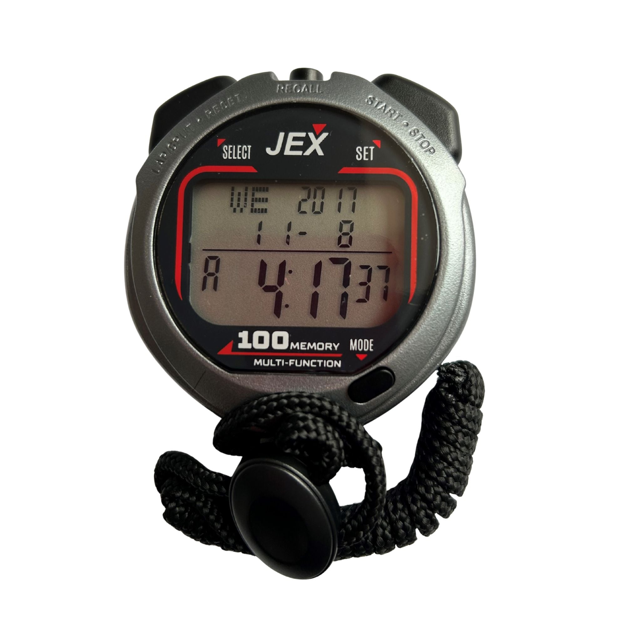 100 memory Jex stopwatch recall lap & split
