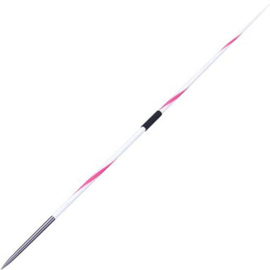 Nordic Diana NXS Javelin | All Wind Conditions | White body with deep pink spiral and black grip