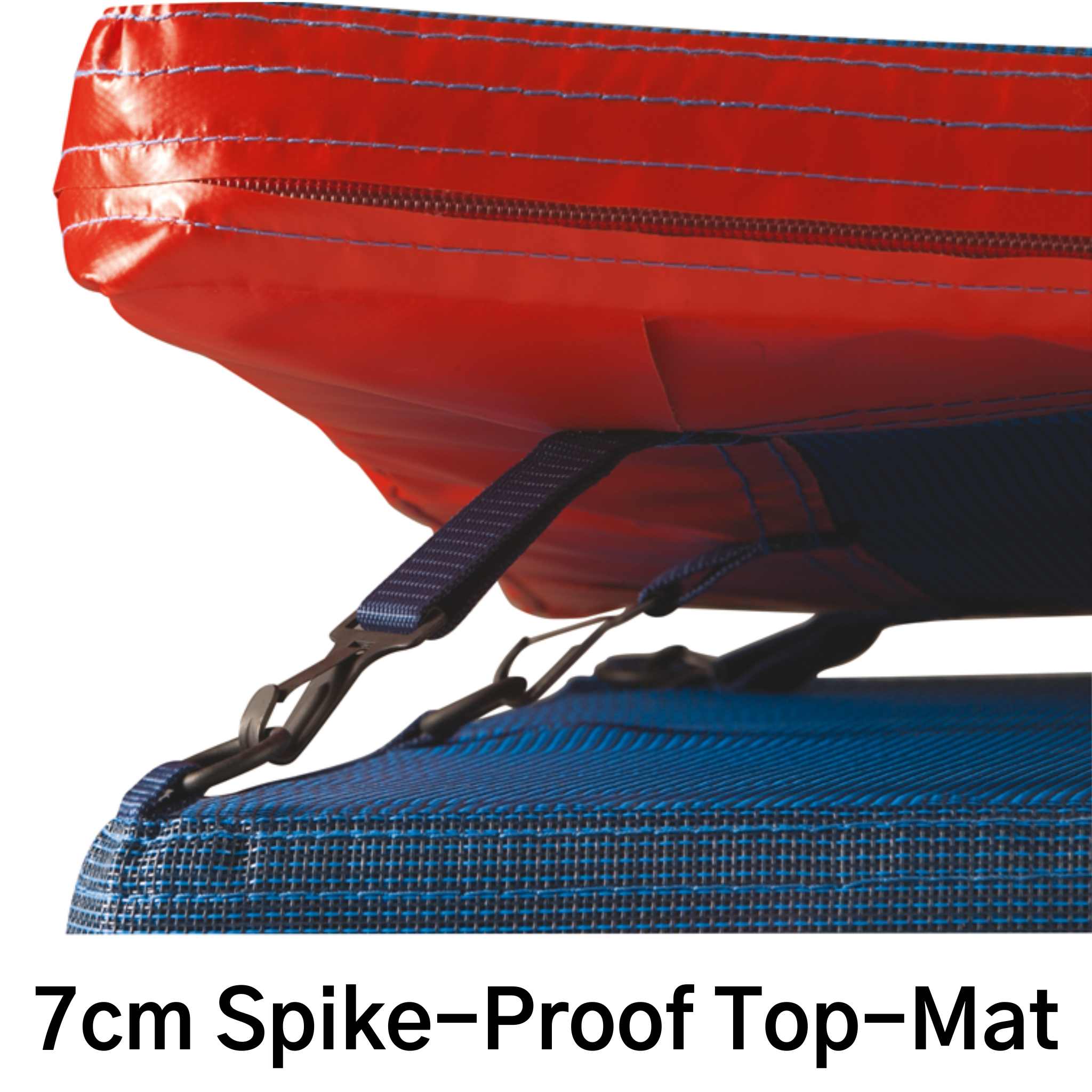 DIMA Pole Vault Landing System | Meeting Bed | 7cm Spike-Proof Top Mat with hidden straps