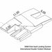 DIMA Double-Ended Pole Vault Landing System | International Bed | Modular | 11 x 6 x .87 | Diagramme