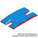 DIMA Double-Ended Pole Vault Landing System | International Bed | Single Cover | 11 x 6 x .80 | Drawing