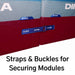 DIMA Pole Vault Landing System | Secure Straps and handles for modular system