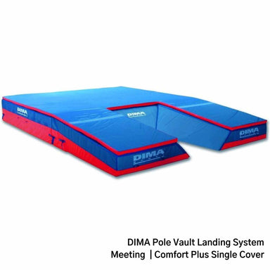 DIMA Pole Vault Landing System | Meeting Bed 7 x 5 x .8 m | Comfort Plus Single Cover 
