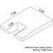 DIMA Pole Vault Landing System | Meeting Bed 7 x 5 x .8 m | Single Cover | Diagramme