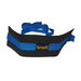 Black padded resistance waist band with blue webbing straps and 'Neuff' branding 