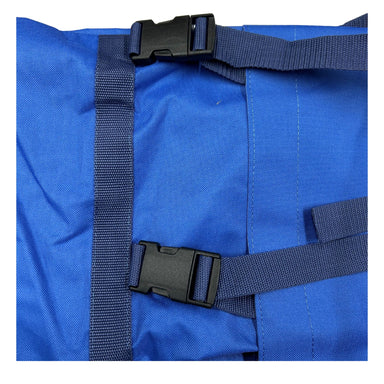 fastening on pole vault bag