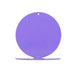 Small purple steel round marker for marking jump run-ups