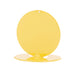 Small yellow steel round marker for marking jump run-ups
