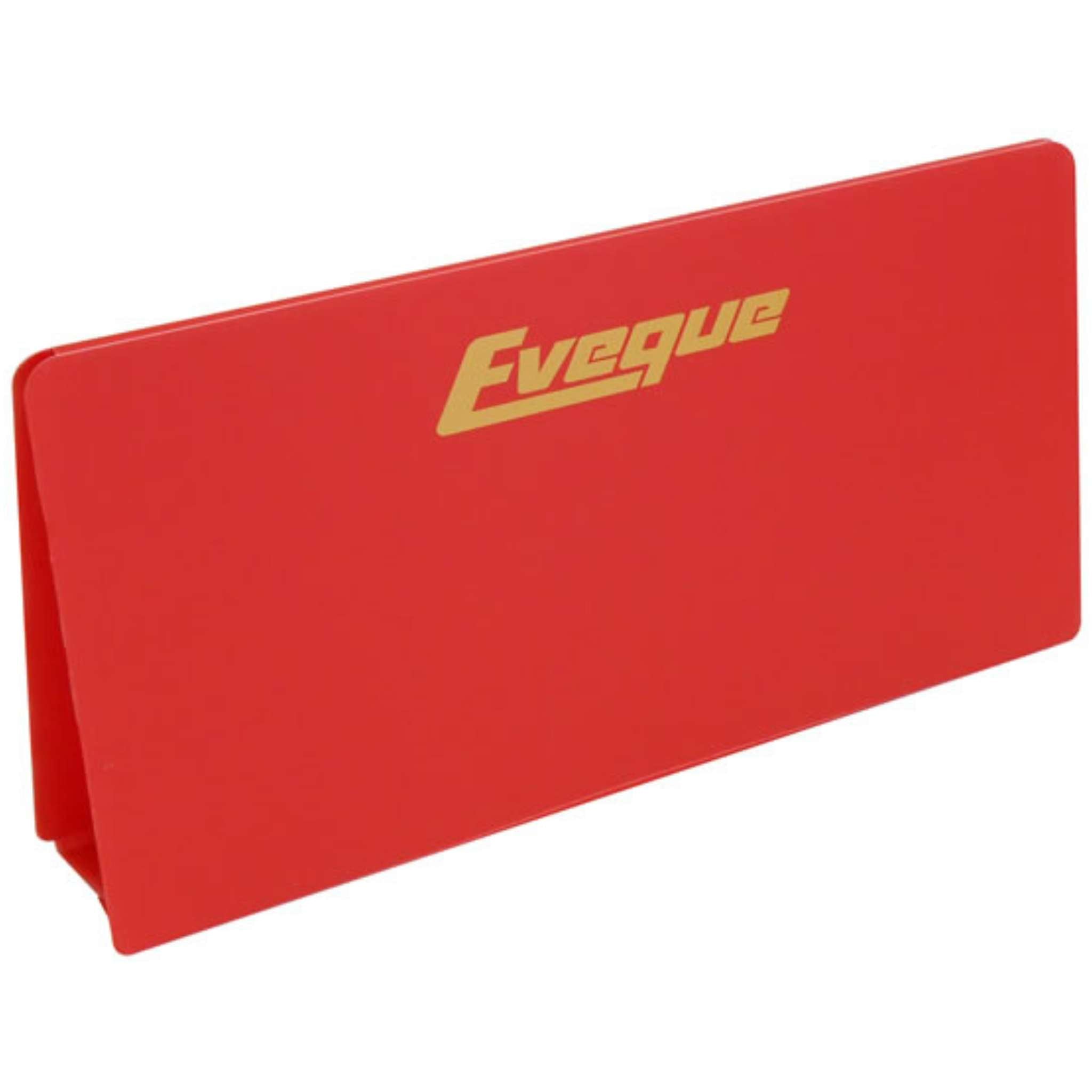Eveque Sportshall Hurdles | Folded Plastic for schools | 1m wide by 40cm or 50cm high | Red
