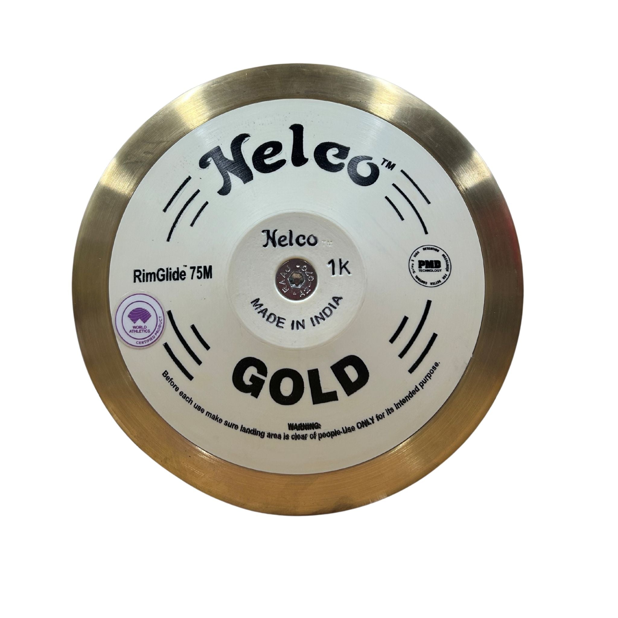 1kg Gold Discus | Training Only | Imperfect