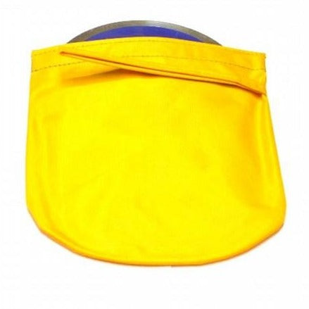 Simple bag for a single discus with a wrist strap