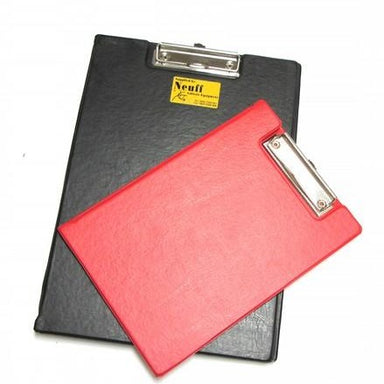 Clipboard with a folding cover to protect papers when not in use.  In A4 or A5