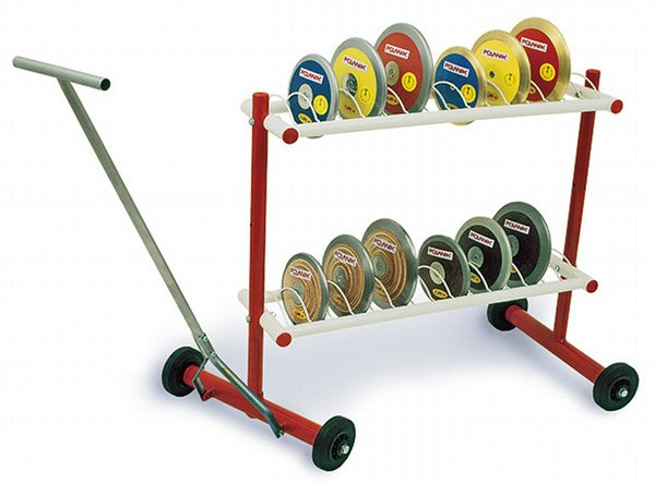 Discus Plate Rack Discus Storage Rack | Wheeled or Static | 26 discus | Neuff