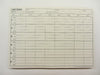 Pad of pressure copy paper for lane draws in track events.  150 sheets, A5