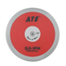 ATE Slo Spin International Discus | Red Plates with light Grey centre and Terragrip rim | 1.25kg