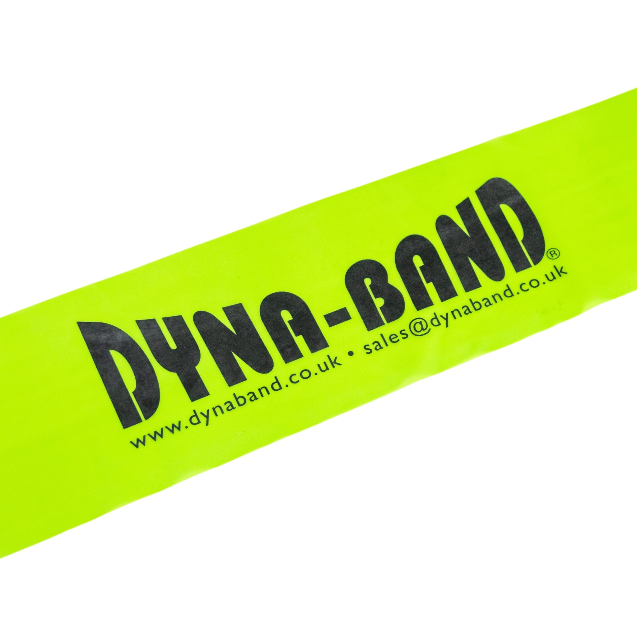 Dyna band resistance exercise band |  medium strength green