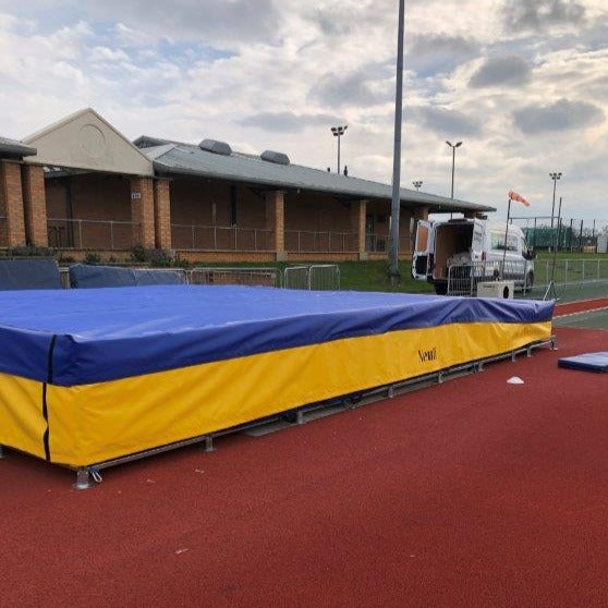 Wear Sheet Spike Cover for Pole Vault Bed Landing Area | Neuff Athletic