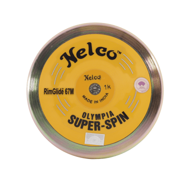 Nelco Olympia Super Spin Discus | Yellow side plates | 1kg