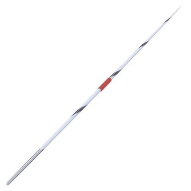 Nordic Super Elite Javelin | 800g, 700g, 400g | White body, grey spiral and red grip cord