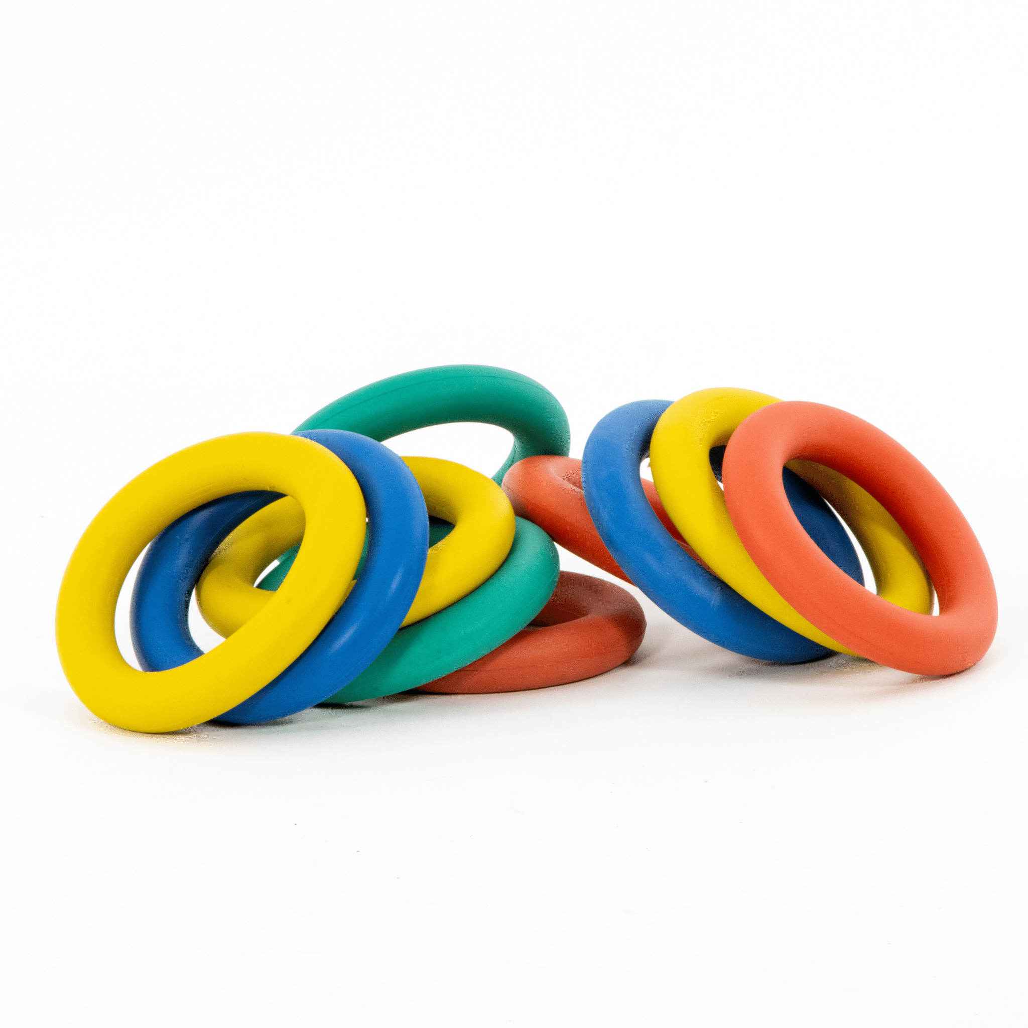 Foam Quoit Rings | 10 pack coloured | PE essentials | Neuff