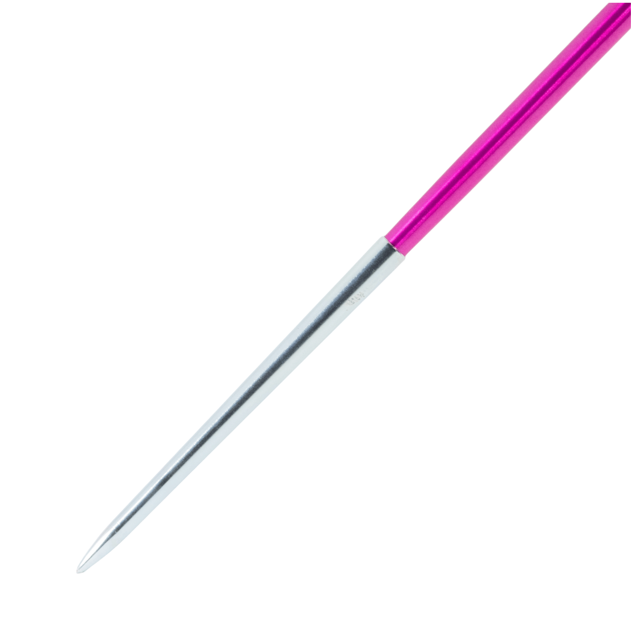 Polanik Airflyer Javelin tip view | Steel tip with pink body