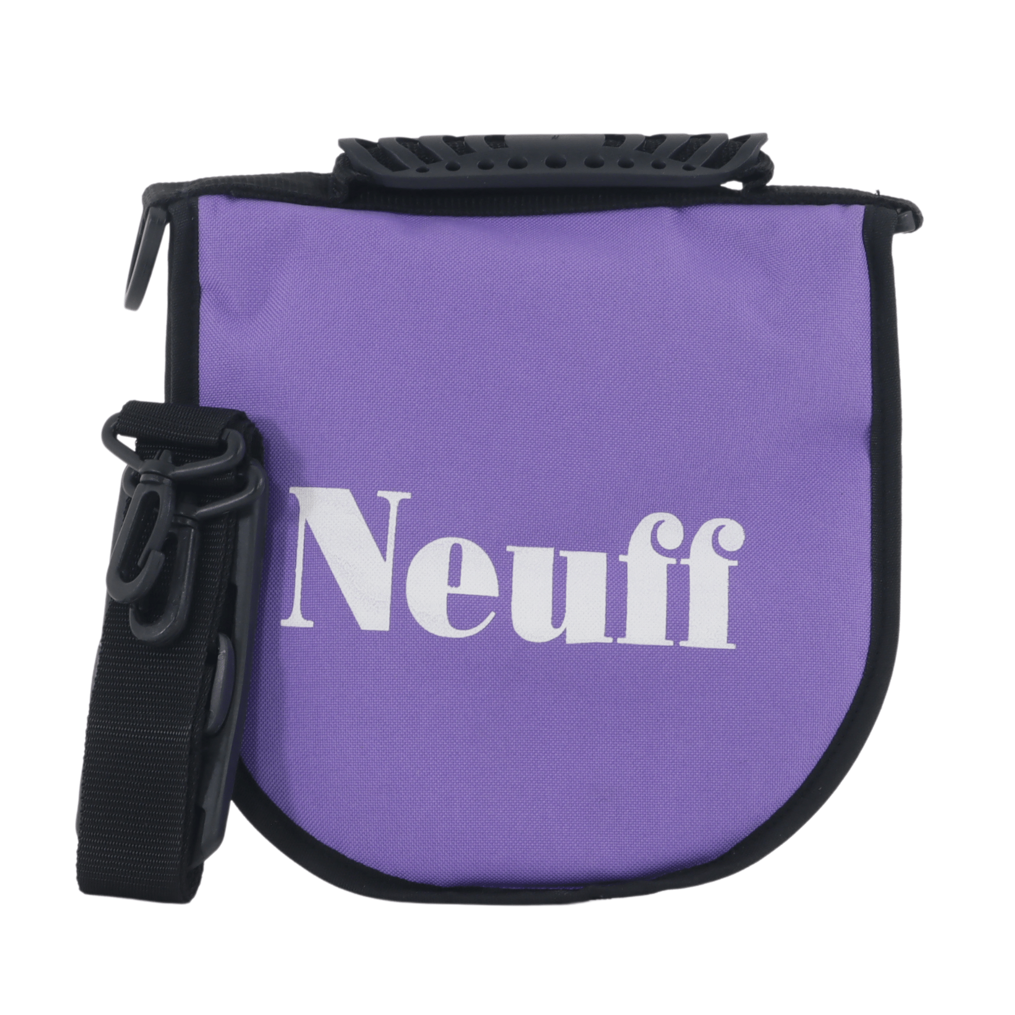 Purple double padded discus bag for two discus