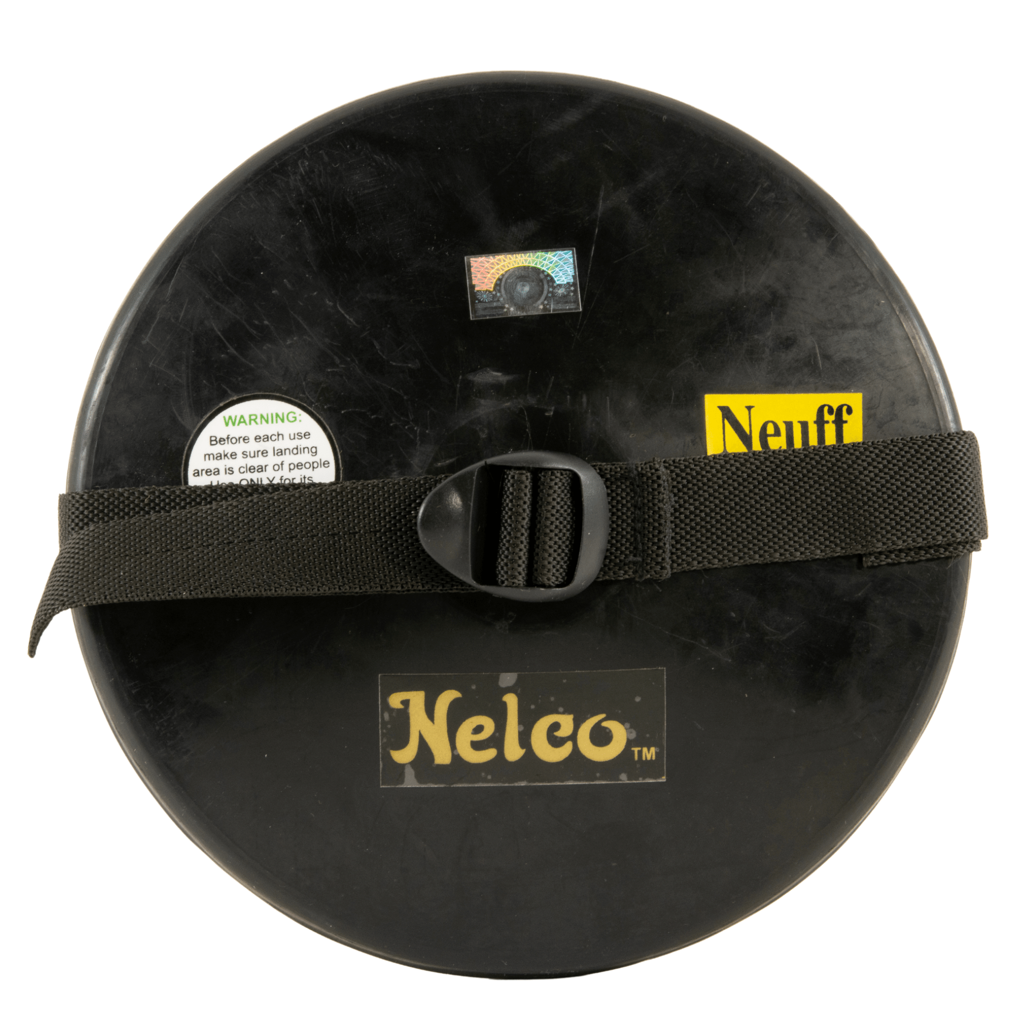 Rubber Discus with a hand strap for training drills
